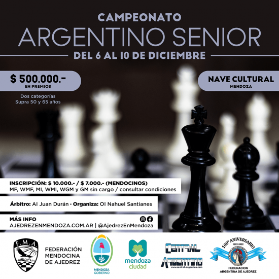 Semifinal del Campeonato Argentino de Ajedrez 2023